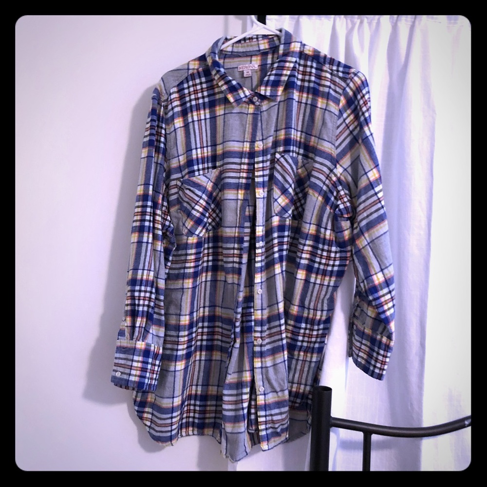Boyfriend fit flannel